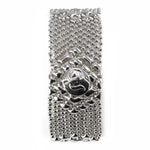 SG Liquid Metal TB34-N Chrome Finish Bracelet by Sergio Gutierrez