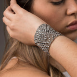 SG Liquid Metal TB40-N Chrome Finish Bracelet by Sergio Gutierrez