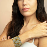 SG Liquid Metal B10 - SS / Gold Titanium (Stainless Steel Bracelet) by Sergio Gutierrez