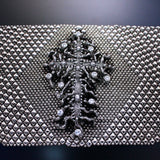 SG Liquid Metal LE Belt 3665 – Antique Silver / Nickel Chrome Finish Belt by Sergio Gutierrez