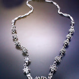 SG Liquid Metal LEN 3971 – AS (antique silver finish) Necklace by Sergio Gutierrez