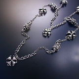 SG Liquid Metal LEN 3954 – AS (antique silver finish) Necklace / Chain by Sergio Gutierrez