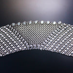 SG Liquid Metal Chainmail CMB6 Z - AS (antique silver finish) Bracelet by Sergio Gutierrez