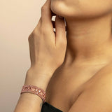 SG Liquid Metal MINI-D-RG Rose Gold Finish Bracelet by Sergio Gutierrez