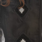 SG Liquid Metal 201 Black Denim Jacket by Sergio Gutierrez