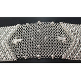 SG Liquid Metal CMB4-N Chrome Finish Bracelet by Sergio Gutierrez