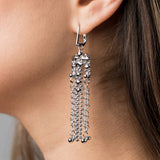 SG Liquid Metal CME2-N (Chrome Finish) Earrings by Sergio Gutierrez