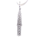 SG Liquid Metal CME3-N (Chrome Finish) Earrings by Sergio Gutierrez