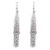 SG Liquid Metal CME3-N (Chrome Finish) Earrings by Sergio Gutierrez