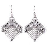SG Liquid Metal CME4-N (Chrome Finish) Earrings by Sergio Gutierrez