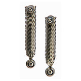 SG Liquid Metal SNE1-N (Chrome Finish) Earring by Sergio Gutierrez