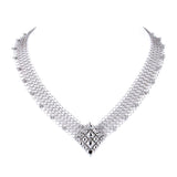 SG Liquid Metal CMNECK1-N (Chrome Finish) Necklace by Sergio Gutierrez