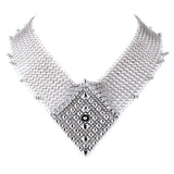 SG Liquid Metal CMNECK2-N (Chrome Finish) Necklace by Sergio Gutierrez